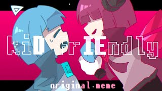 【JSAB AU】kiD frIEndly meme【Humanoid】【Original meme】 [upl. by Tullusus]