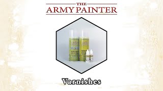 The Army Painter Varnishes [upl. by Kleon]