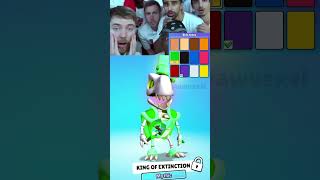 KING OF EXTINCTION Skin Can Change Color But a Dinosaurus Skeleton 🦖😱 PLEASE RATE 110 [upl. by Hazrit]