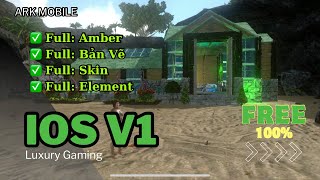 Sava Data IOS  ARK Mobile  MOD Free V1  No Jaibreak  Luxury Gaming House [upl. by Yetti194]