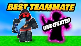 I had the BEST teammate in BedWars [upl. by Sweet]