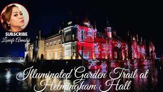 Illuminated garden trail at Helmingham Hall [upl. by Gannon93]