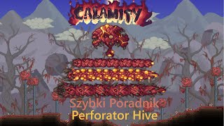 Terraria Calamity Perforator hive szybki poradnik [upl. by Sokil400]