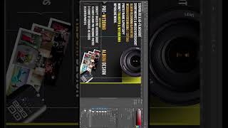 How to create shop poster in photoshop verticle free psd raut brothers photography [upl. by Raynold]