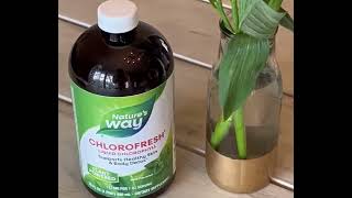 Chlorofresh® Liquid Chlorophyll by Natures Way [upl. by Nalda]