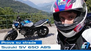 Prova Suzuki SV 650 ABS [upl. by Srednas619]