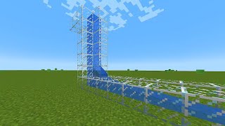 Minecraft Water Lifting Trick You Need to Know 💧  Easy Tutorial😱🔥 minecraft gaming [upl. by Ennaxxor]