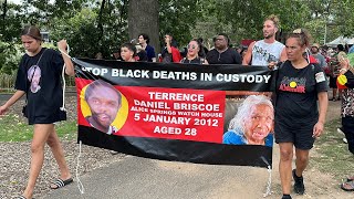 Invasion Day Protest at Yabun Festival 2024 [upl. by Jany]