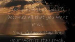 Rascal Flatts  My wish for you  with lyrics [upl. by Novonod]