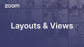 Zoom Meeting Layouts and Views [upl. by Juliane604]