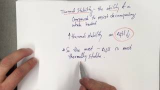 Thermal Stability [upl. by Tloc]