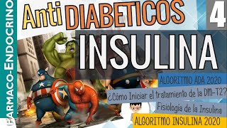 INSULINA Tipos usos ¿Como iniciar el Tratamiento GUIA DIABETES CARE 2020 ANTIDIABETICOS 4 [upl. by Rodney]