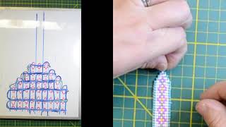 Loom beading for absolute beginners taught by a Home Ec teacher [upl. by Sucirdor580]