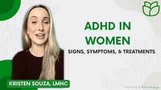 ADHD in Women Signs Symptoms amp Treatments [upl. by Nnaeirual]