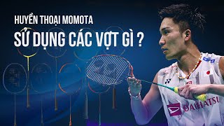 BẤT NGỜ về NHỮNG CÂY VỢT CẦU LÔNG của KENTO MOMOTA [upl. by Meluhs]