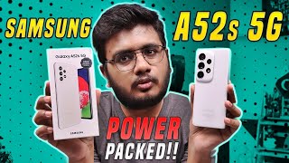 Samsung A52s 5G Unboxing  778G120HZ64MP OIS [upl. by Loveridge]