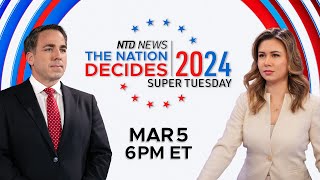 LIVE The Nation Decides 2024 Super Tuesday [upl. by Fidel]