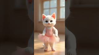 The Cat Dance Thats Taking OVER the Internet 😻💗❤️ shorts cat dance [upl. by Lladnor]