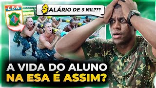 COMO É A ROTINA DO ALUNO DA ESA  Quanto ganha um aluno da ESA [upl. by Ccasi58]