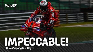 MotoGP™ HIGHLIGHTS 🔥  2024 SepangTest Day 3 [upl. by Ynatsyd]