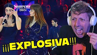 ANNALISA hizo una versión de GIGANTES con SWEET DREAMS en SANREMO 2024  CANTAUTOR REACTION [upl. by Outhe137]