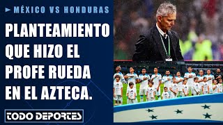 El planteamiento que hizo Reinaldo Rueda y Honduras en la derrota en el Azteca [upl. by Atiuqrahs]