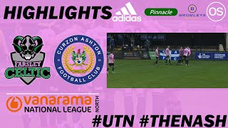 Farsley Celtic 21 Curzon Ashton  Highlights  Vanarama National League North [upl. by Aniryt]