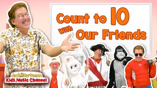 Count to 10 With Our Friends Vol 2  Jack Hartmann [upl. by Beauchamp159]