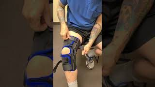 DeRoyal HyperControl Hinged Knee Brace [upl. by Tol]