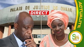 Direct Tribunal de Dakar procès en diffamation ça chauffe dans la salle 3 entre Mimi et Mansour [upl. by Evaleen321]