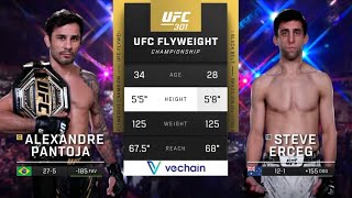 ALEXANDRE PANTOJA vs STEVE ERCEG Full Fight UFC 301 [upl. by Varian]