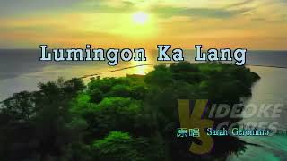 Sarah Geronimo  Lumingon Ka Lang KaraokeLyricsInstrumental [upl. by Narot]