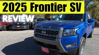 2025 Nissan Frontier SV REVIEW Good Updates amp Reliable Platform [upl. by Leinto]