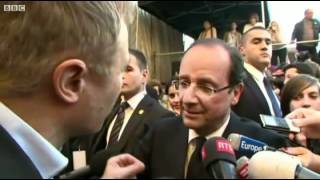 François Hollande speaking English [upl. by Kelson]