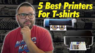 Top 5 Printers To Print Shirts At Home [upl. by Jeffry133]