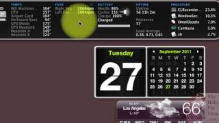 How to configure the iStat Pro widget [upl. by Deppy461]