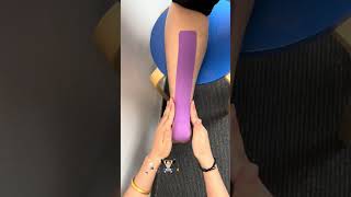 Kinesiology tape for achilles tendon [upl. by Eillod203]