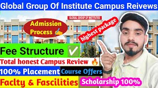 Global Group Of Institute Amritsar Campus Reviews ✅Fee StructurePlacementAdmission ProcessFaclty [upl. by Nrubliw]