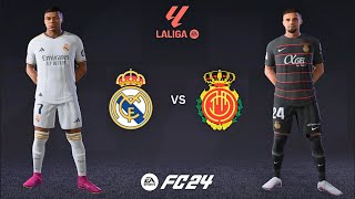 Real Madrid  Mallorca Santiago bernabeu stadium laliga ea sports Mbappe [upl. by Etezzil]