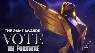 HOW TO COMPLETE THE GAME AWARDS VOTE IN FORTNITE  ALL 28 STATUES LOCATIONS [upl. by Elvyn]