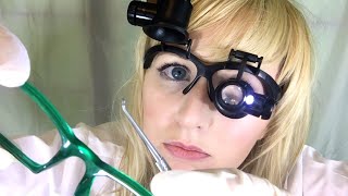 ASMR Optician Session Roleplay  Glove Light Close Personal Attention [upl. by Erdnaxela]