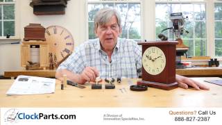 How to Replace a Clock Mechanism [upl. by Llenra41]