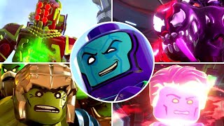 LEGO Marvel Super Heroes 2  All Bosses [upl. by Lindley]