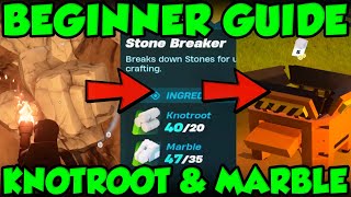 LEGO FORTNITE BEGINNER GUIDE How To Get Knotroot And Marble In Lego Fortnite [upl. by Mavilia]