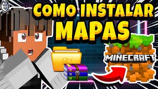 ✅ Como INSTALAR MAPAS En MINECRAFT WINDOWS 10 EDITION Facil y Rapido minecraft 120 [upl. by Medardas332]