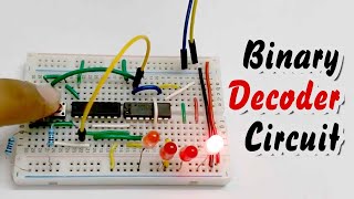 Binary Decoder Circuit [upl. by Apgar13]