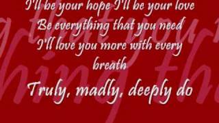 Savage Garden amp Truly Madly Deeply lyrics [upl. by Joiner]