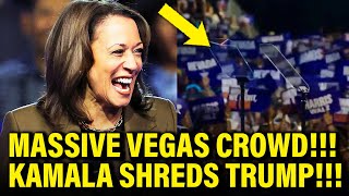 VP Harris Gives MASSIVE Vegas Speech EVISCERATING Trump [upl. by Arais]