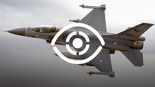 F16 vlieger beoefent luchtgevecht  Point of view [upl. by Carilla]