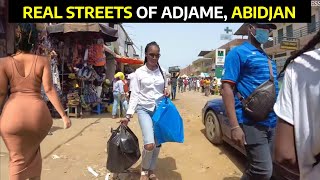 Wow What You See amp Hear in The Real Streets of Adjame Abidjan Cote DIvoire [upl. by Nork]